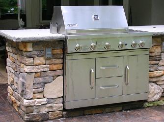 Outdoor Stone Barbecue Plans 55