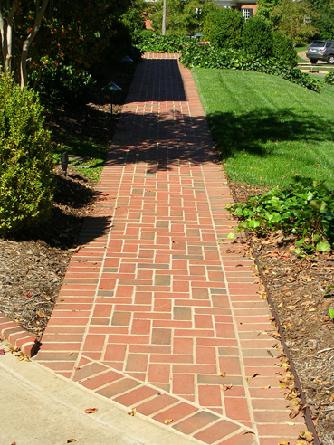 brick paver walkway