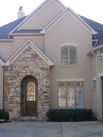 existing stonework