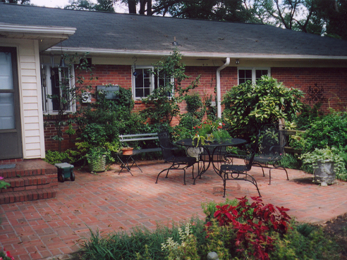 brick paver patio
